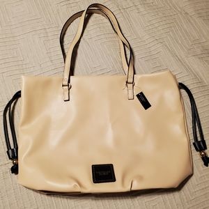 Victoria's Secret Leather Drawstring Purse